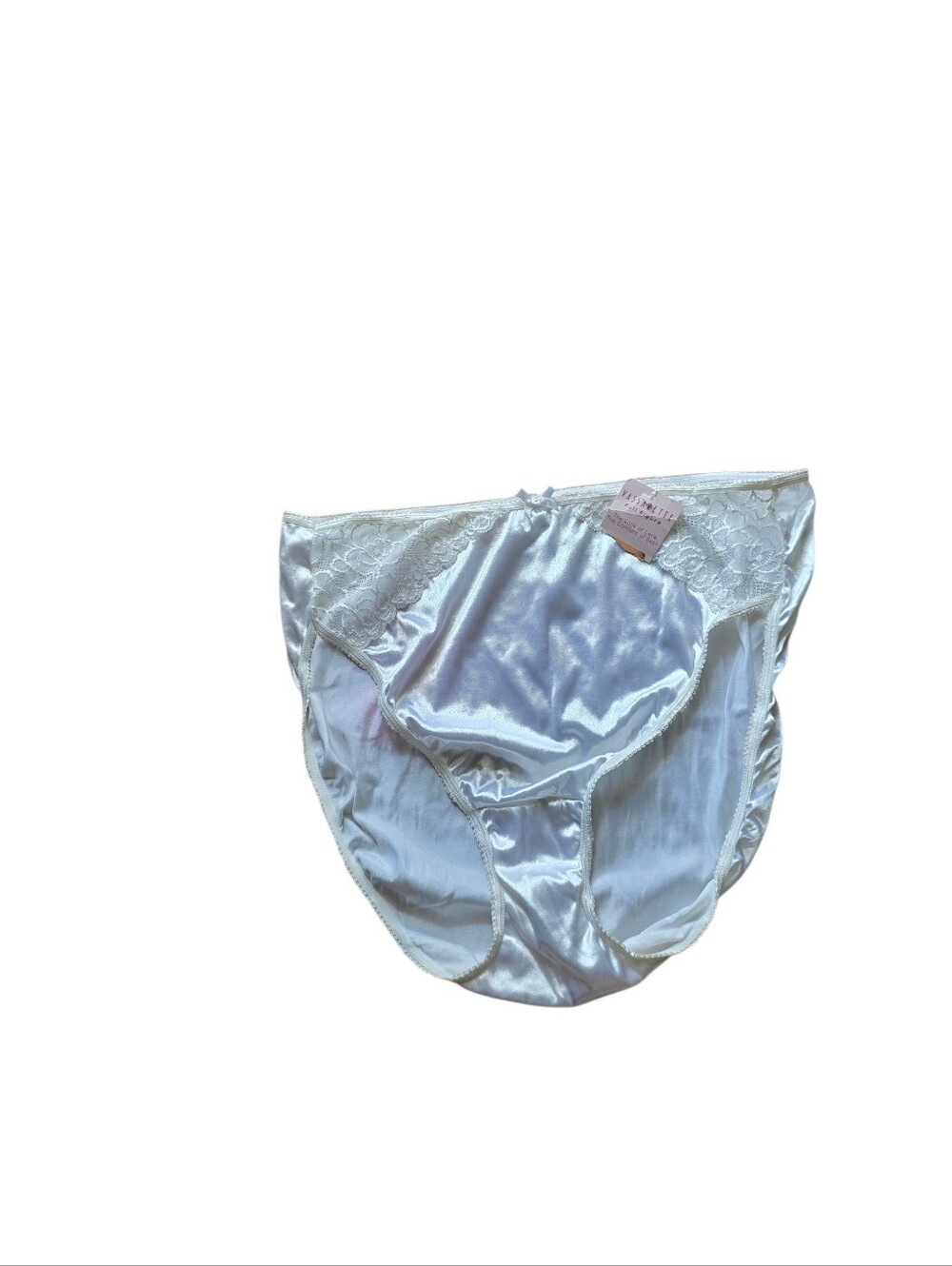 vassarette full figure satin vintage panties size 11/52 nwt "description"